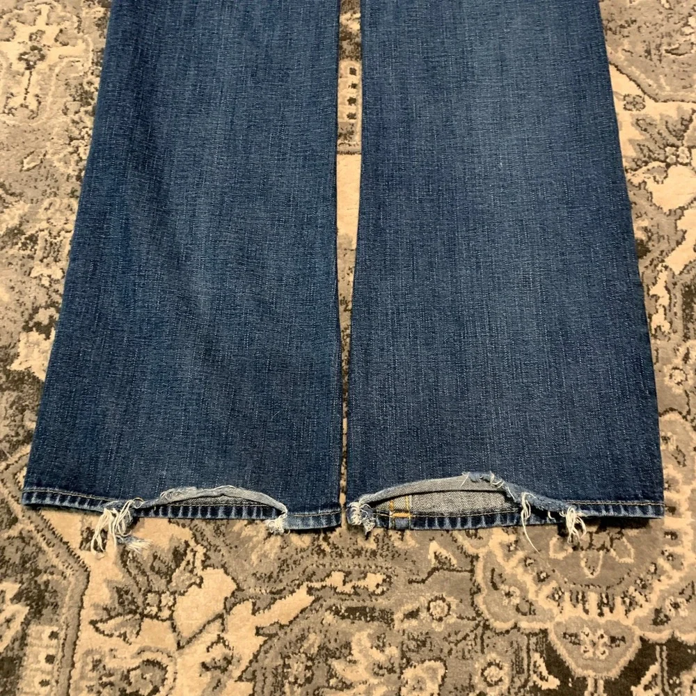 True Religion Billy Jeans Mens 32 Blue Straight Leg Made in USA M24-858H73